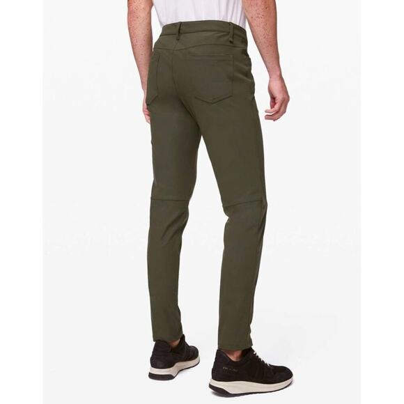 Lululemon ABC Pant Slim *Warpstreme 32"
Dark Olive Sz 30 - Picture 2 of 7